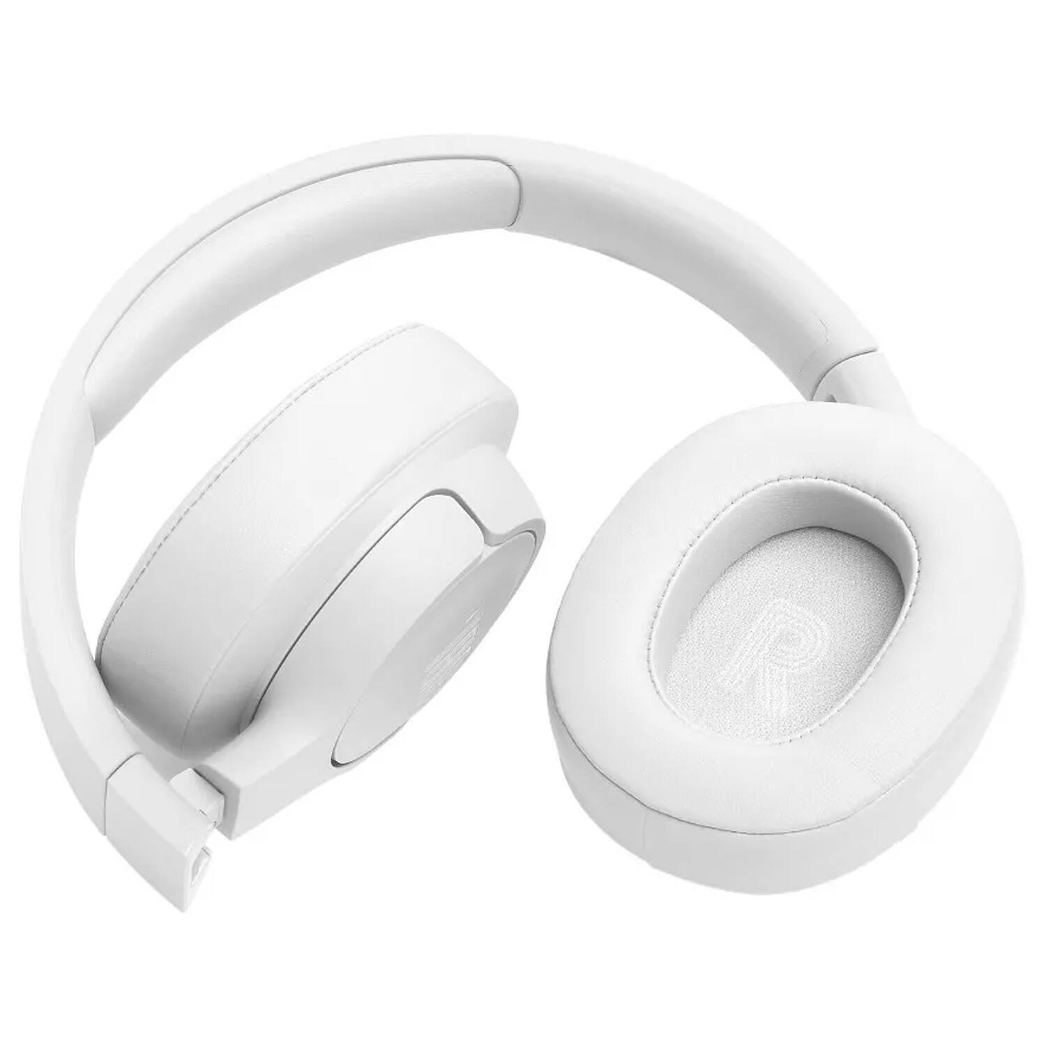 Alt View 4. JBL - JBL - Tune 770NC Adaptive Noise Cancelling Wireless Over-Ear Headphone - White - White.