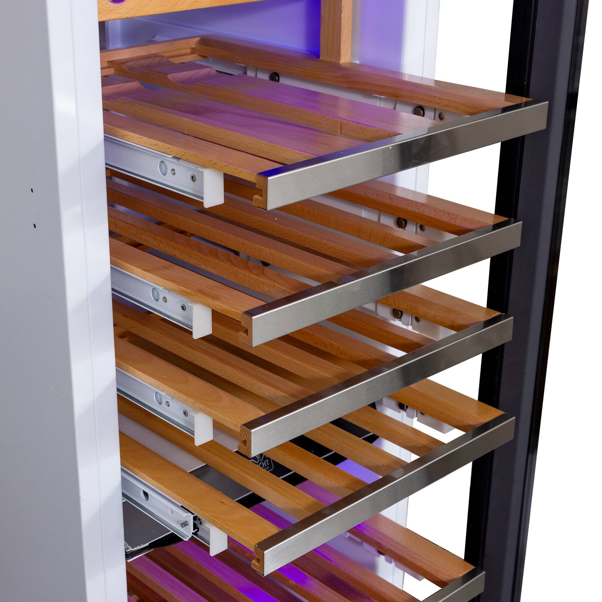 Alt View 4. Kucht - 18-in Built-in Panel Ready Three Zones Wine Cooler - Panel Ready.