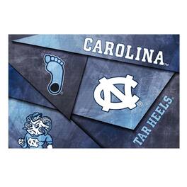 Indigo Falls - North Carolina Tar Heels 16" x 24" Mosaic Poster - White