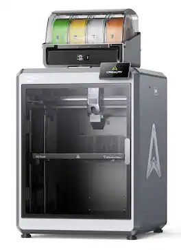 Creality - K2 Plus Printer and CFS Bundle - Space Gray