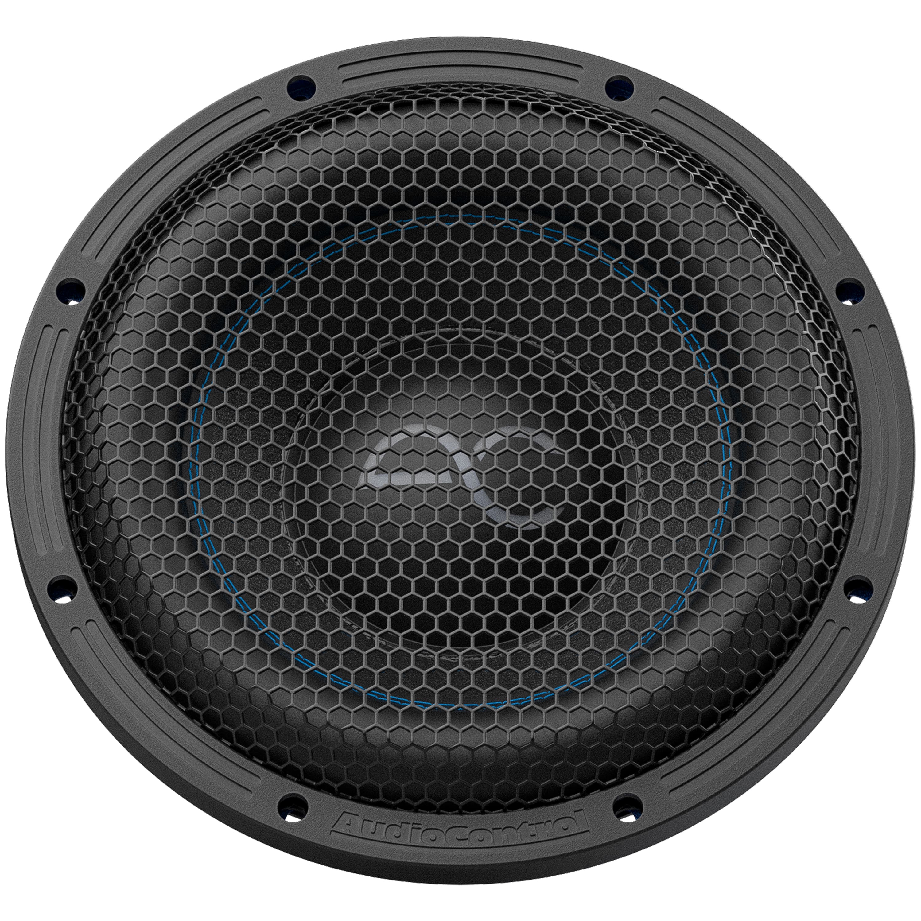 Alt View 11. AudioControl - Spike Series 10” Single-Voice-Coil 2-Ohm High-Performance Subwoofer - Black/Blue.