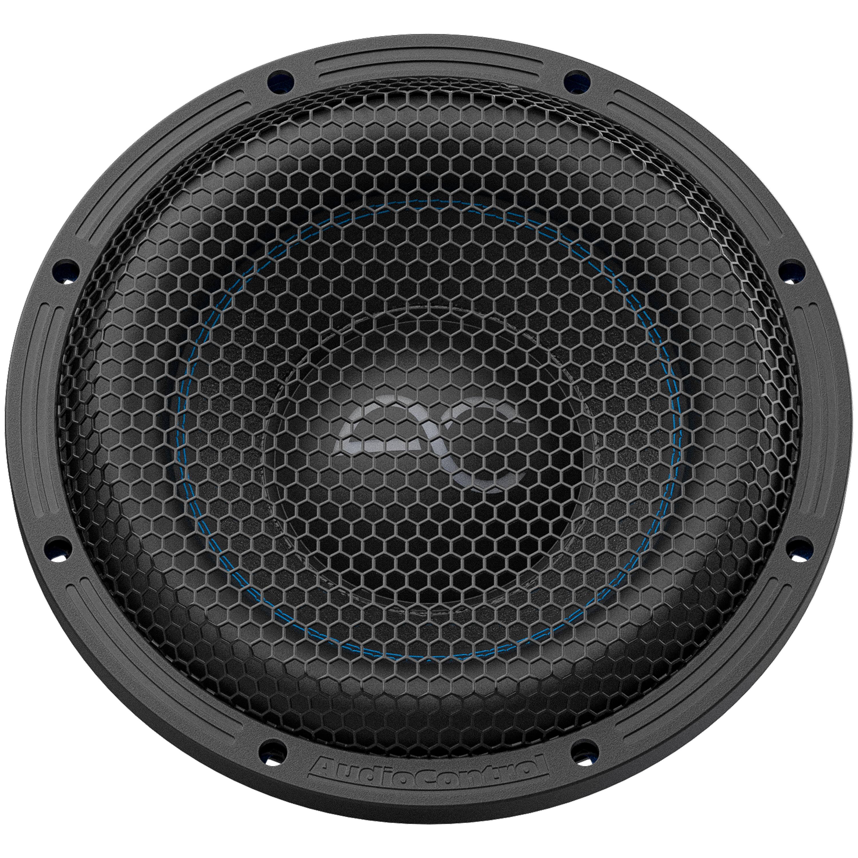 Alt View 11. AudioControl - Spike Series 10” Single-Voice-Coil 2-Ohm High-Performance Subwoofer - Black/Blue.