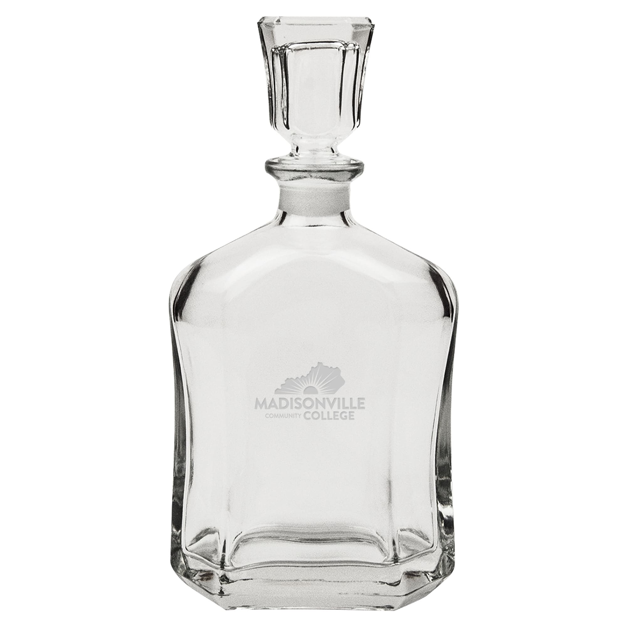 Jardine - Madisonville Community College 23.75oz. Crystal Whisky Decanter - Multicolor