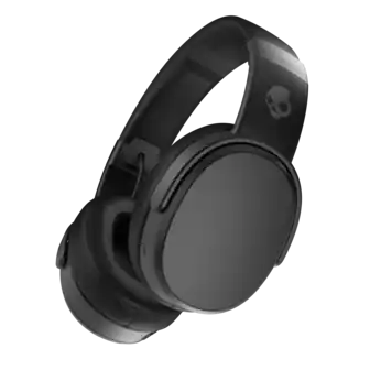 Front. Skullcandy - Crusher 3.0 Wireless Over-the-Ear Heaphones - Black.
