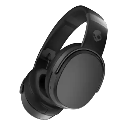 Front. Skullcandy - Crusher 3.0 Wireless Over-the-Ear Heaphones - Black.