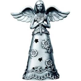 Ganz - Angel of Friendship Metal Figurine 3.5 inch Faithful Angels - Silver