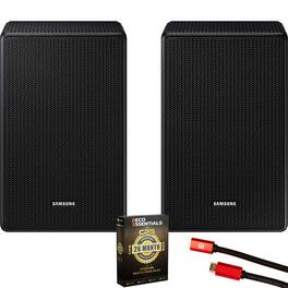 Samsung - Wireless Rear Speaker Kit w/ Dolby Atmos for Soundbar + 26 Month Extended Warranty Bundle