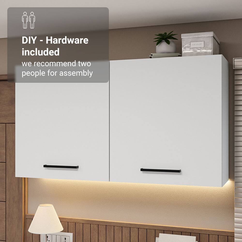 DIY - Hardware included  
we recommend two people for assembly