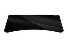 Front. Arozzi - Arozzi Arena Full-Surface, Interchangeable, Water-Resistant, and Washable Mouse Pad with Stitched Edges - D060 - Black.
