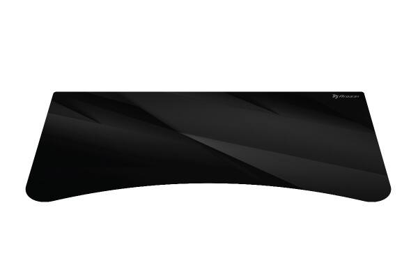 Front. Arozzi - Arozzi Arena Full-Surface, Interchangeable, Water-Resistant, and Washable Mouse Pad with Stitched Edges - D060 - Black.