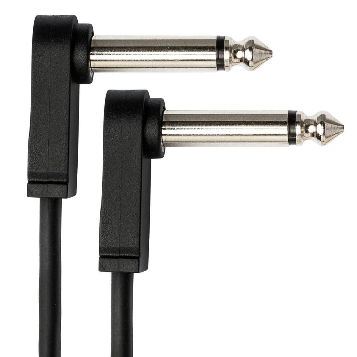 Alt View 2. Hosa Technology - Hosa Technology 18" Right-Angle to Same Flat Guitar Patch Cable.