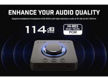 Creative Labs Creative Sound Blaster X4 24bit/192kHz USB DAC & Amp Creative Labs Creative Sound Blaster X4 24bit/192kHz USB DAC & Amp