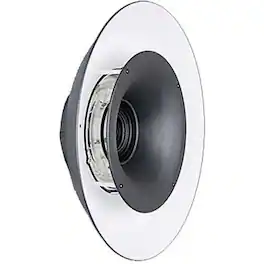 Hensel - Standard RF Reflector with White Deflector for the 14" Ringflash Head