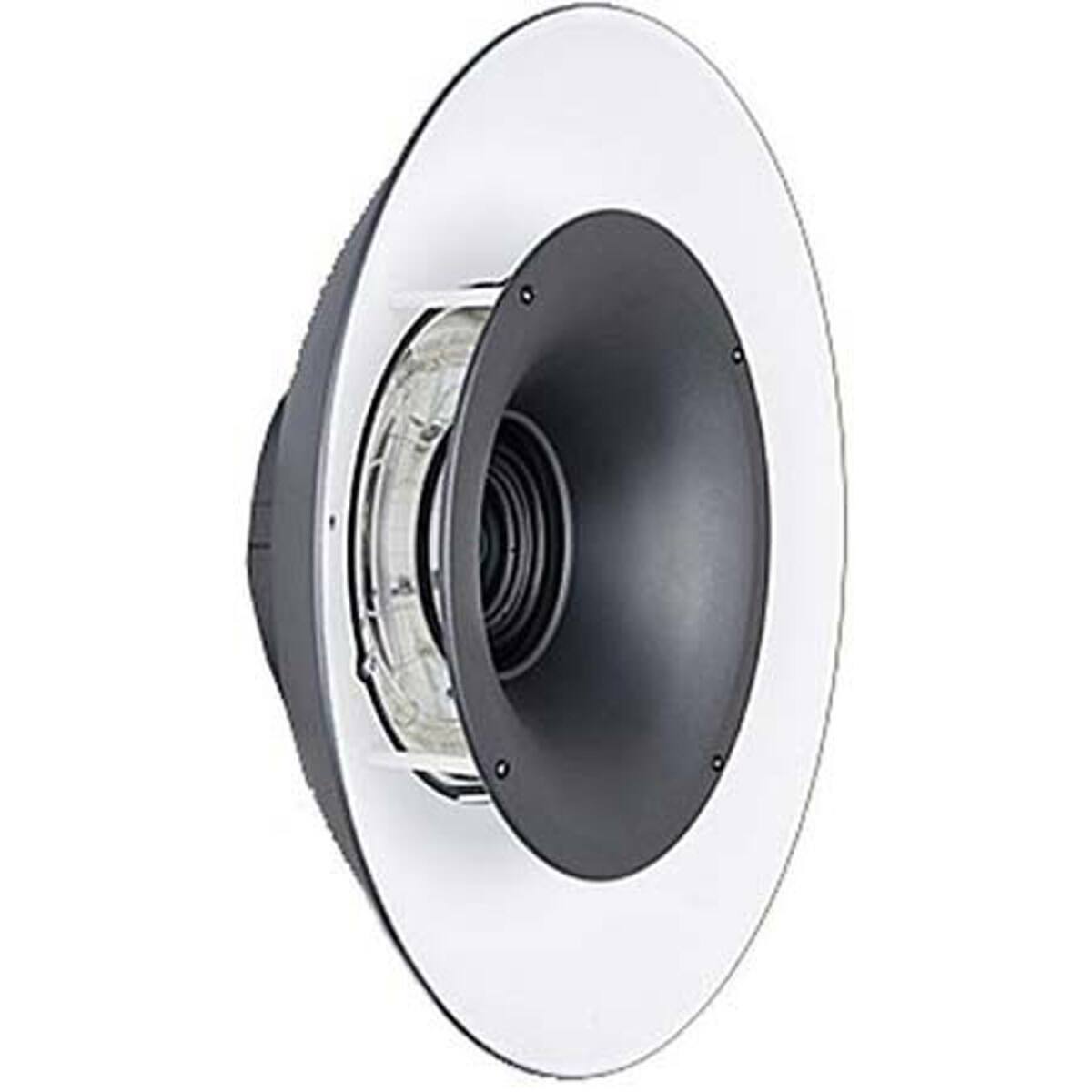 Front. Hensel - Hensel Standard RF Reflector with White Deflector for the 14" Ringflash Head.