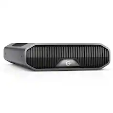 Front. WD - WD 8TB USB 3.2 Gen 2 Type-C Enterprise-Class External Desktop Hard Drive, Space Gray - Silver.