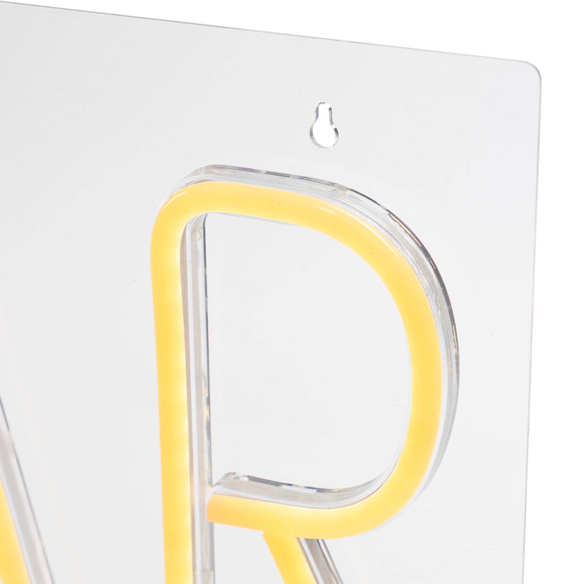 Alt View 5. Northlight - LED Bar Neon Lighted Wall Sign - 16" - Yellow - Yellow.