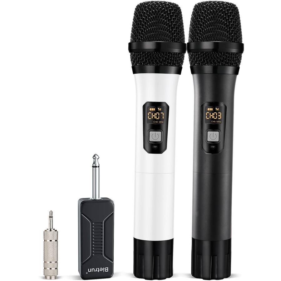 Micro Chb METALTON Microphone Uhf Metal Dual Dynamic Mic System With Receiver 1 ...