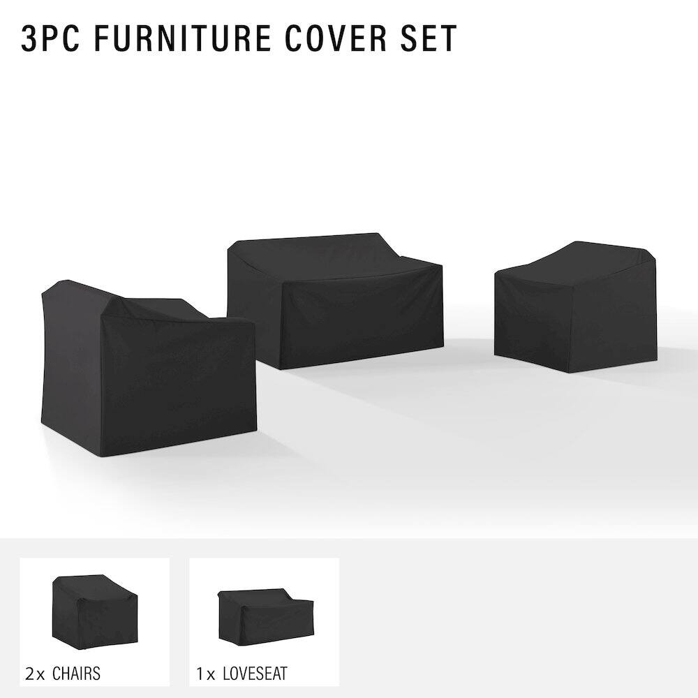 3PC FURNITURE COVER SET

2x CHAIRS
1x LOVESEAT
