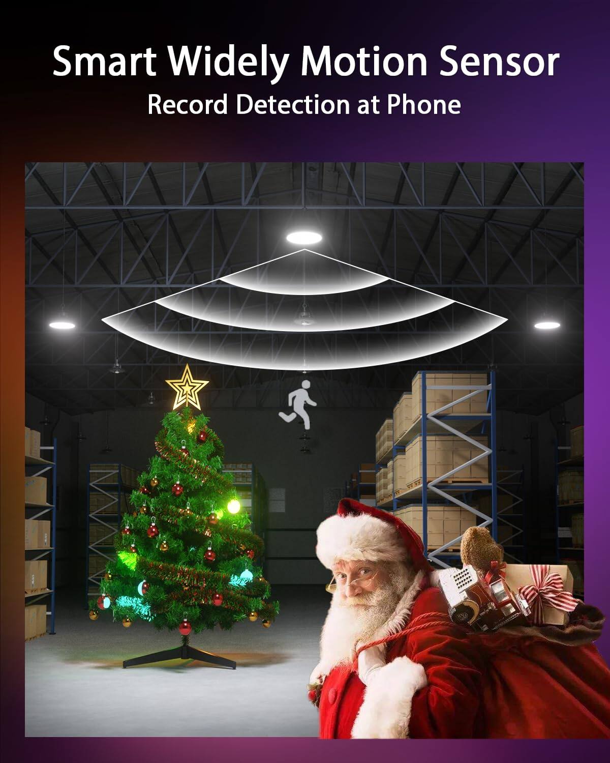 Smart Widely Motion Sensor  
Record Detection at Phone