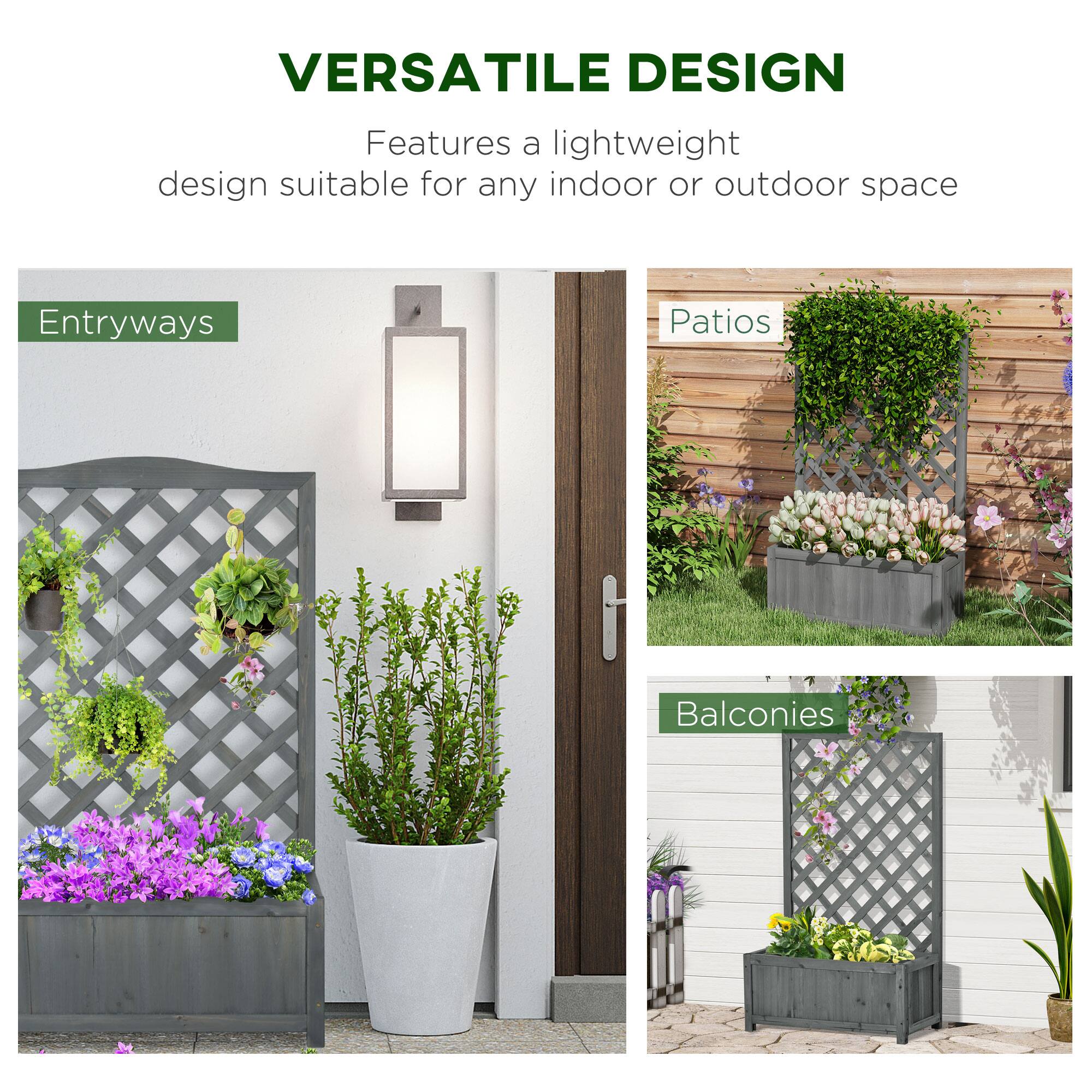 VERSATILE DESIGN  
Features a lightweight design suitable for any indoor or outdoor space  

Entryways  
Patio  
Balconies