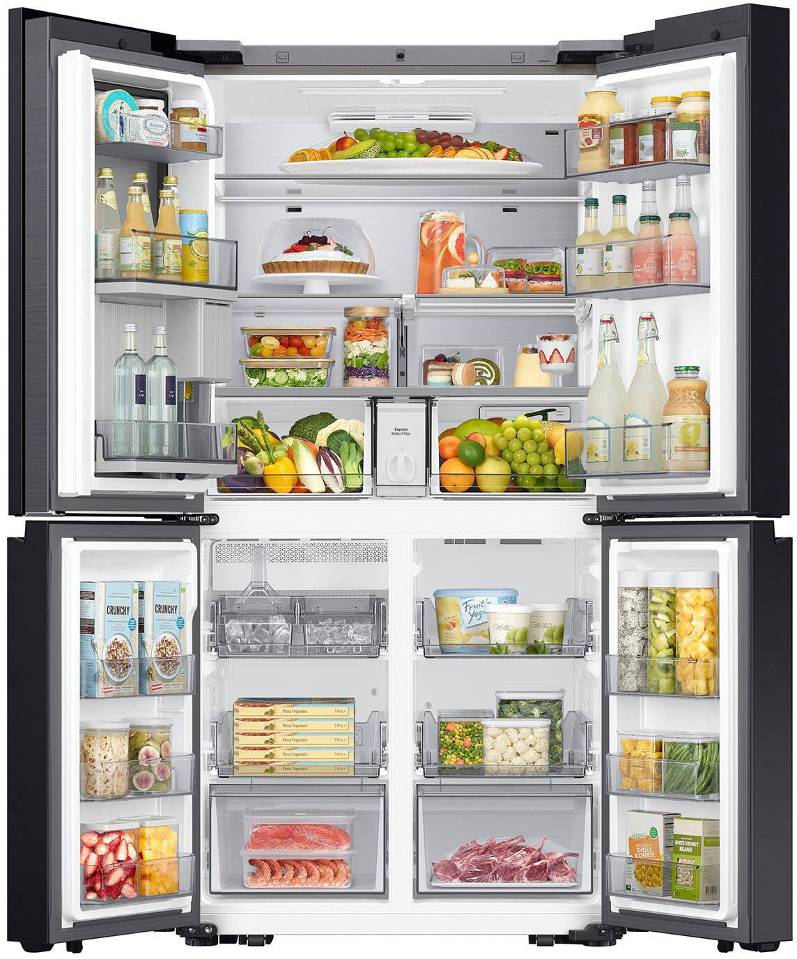 Samsung OPEN BOX Bespoke 29 Cu. Ft. 4 Door Flex French Door Smart