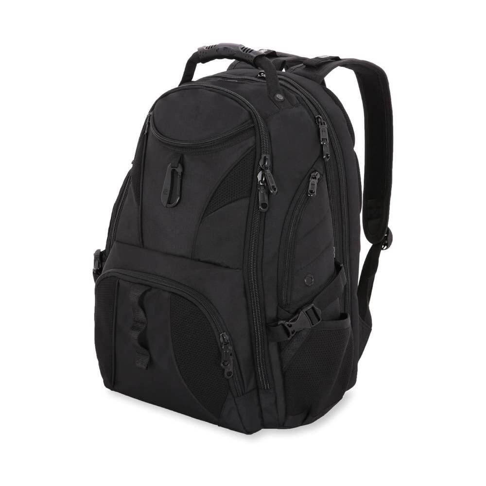 Front. Circus Cirle - Circus Cirle Scansmart Tsa Laptop Backpack - Black.