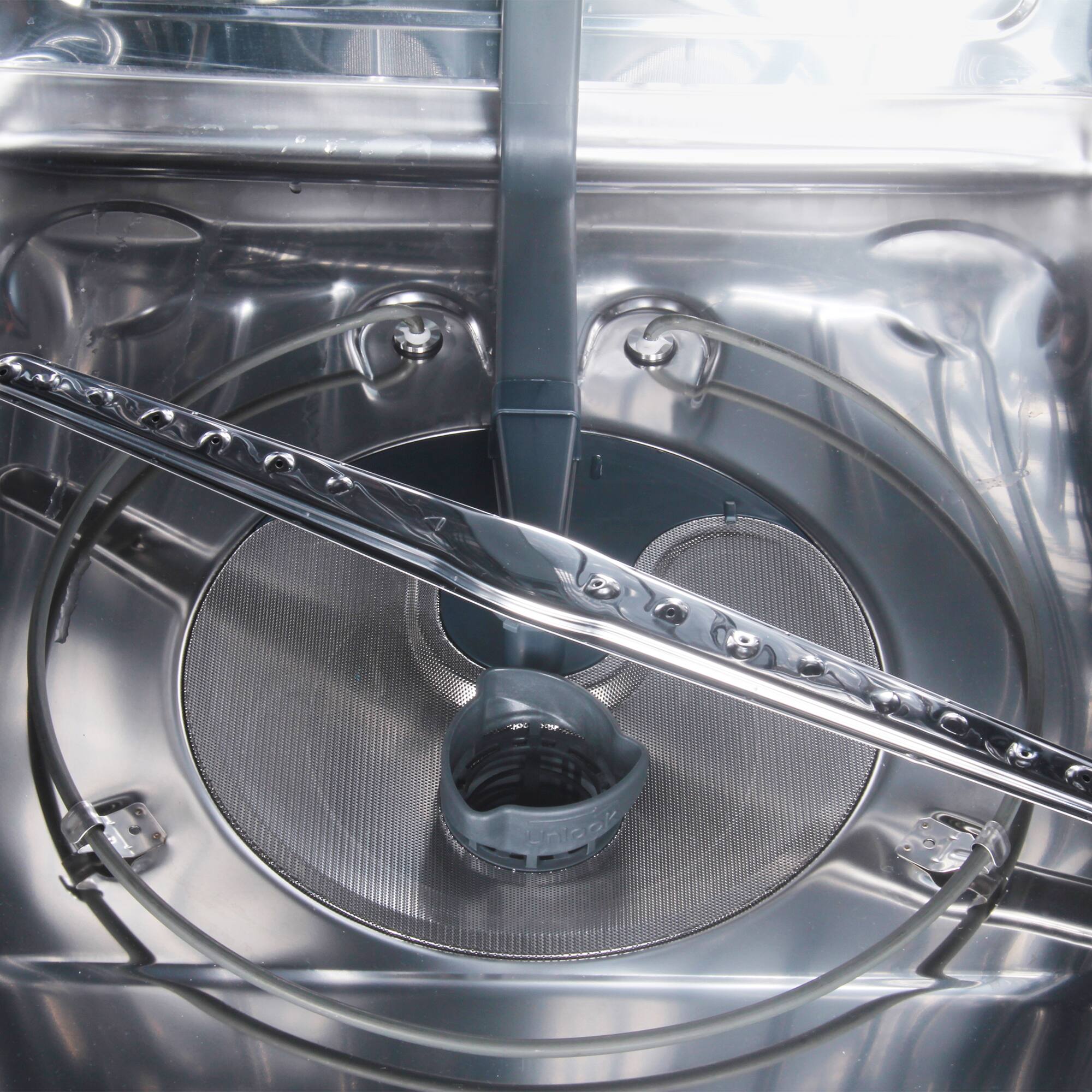 Alt View 7. COSMO - COS-DWV24TTR 24 in. Vista Collection Built-in Dishwasher, Advanced Sanitize Technology, Ultra-Quiet Operation - Stainless Steel.