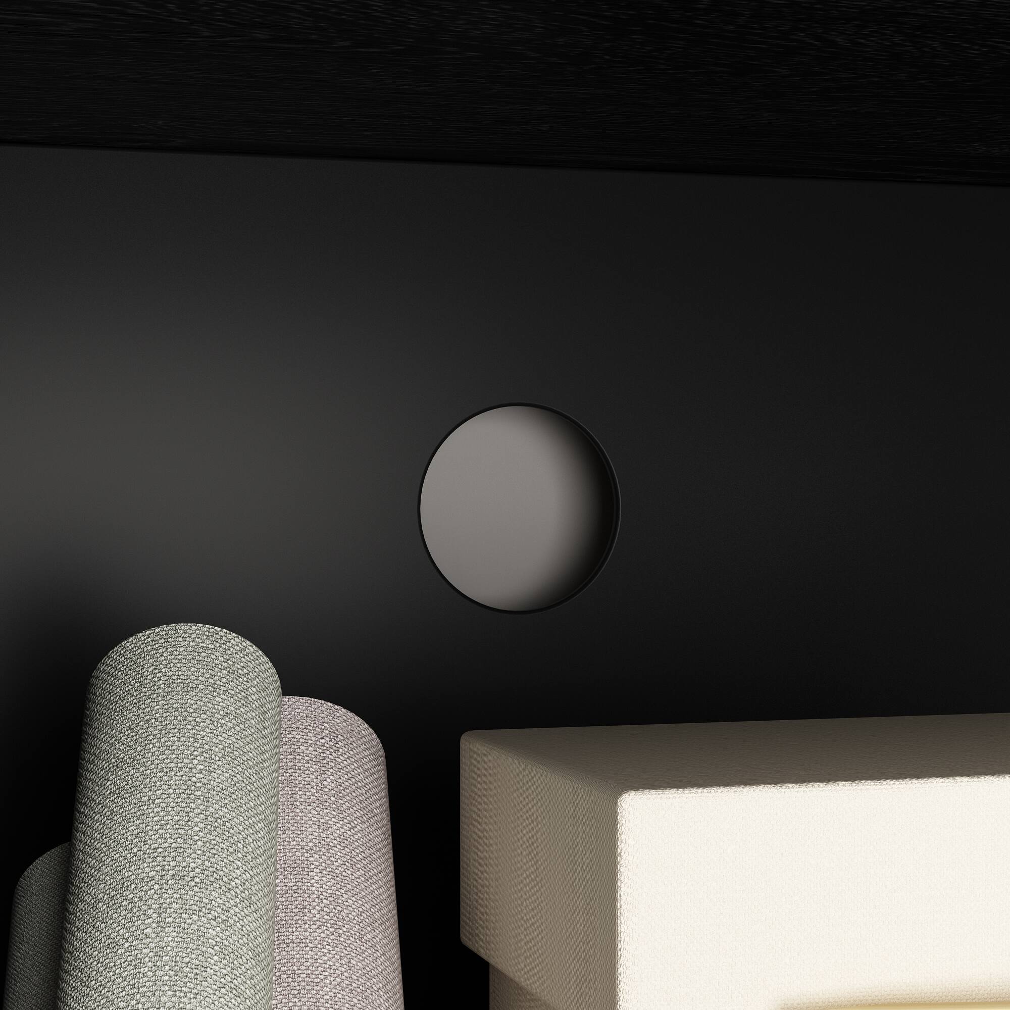 Alt View 10. Famapy - Famapy Modern TV Stand: Up to 75 - Inch Fit, Textured Surface, High - End Style - Black.