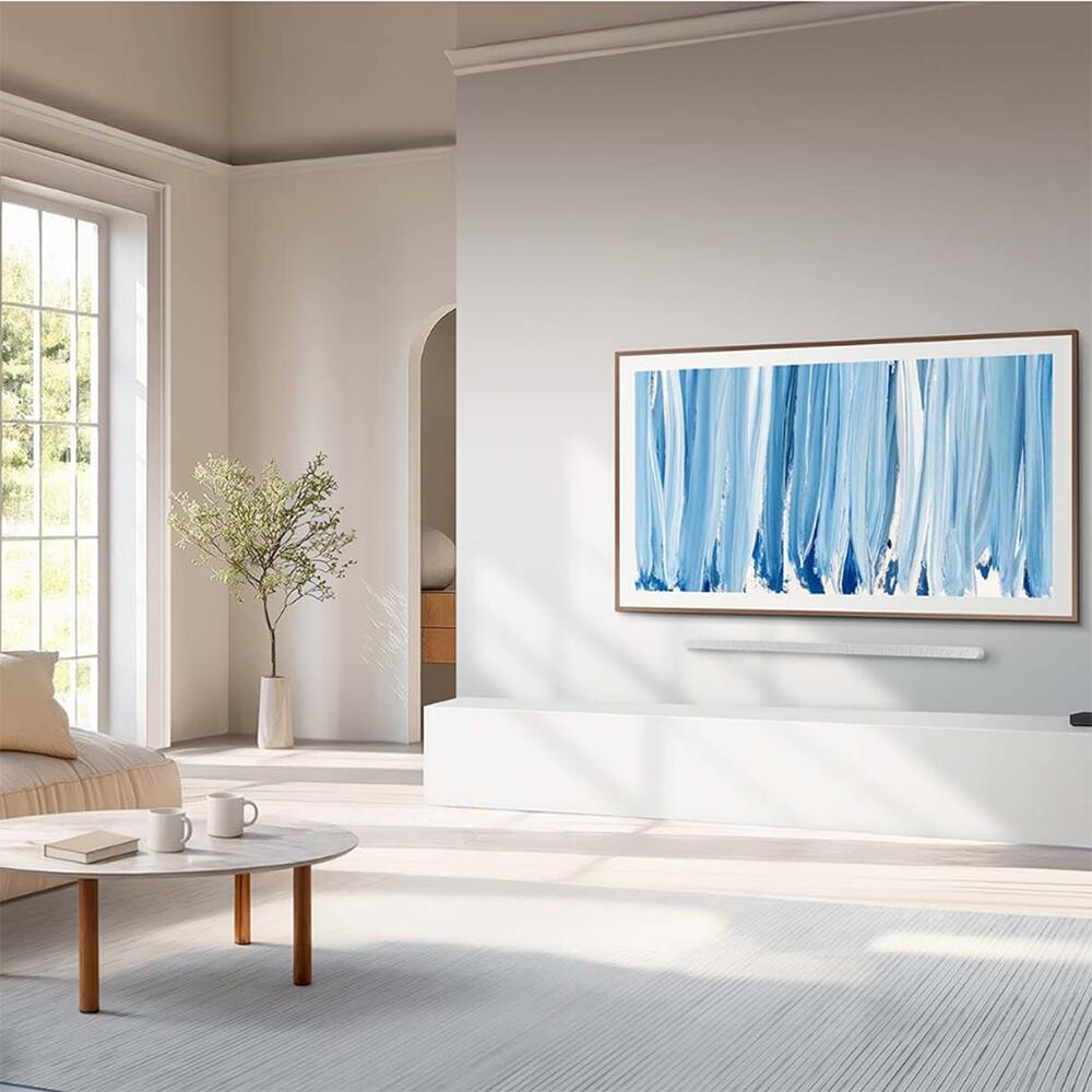 Alt View 9. Samsung - 85" The Frame Pro Neo QLED 4K TV (2026) Accessory Package - Black.