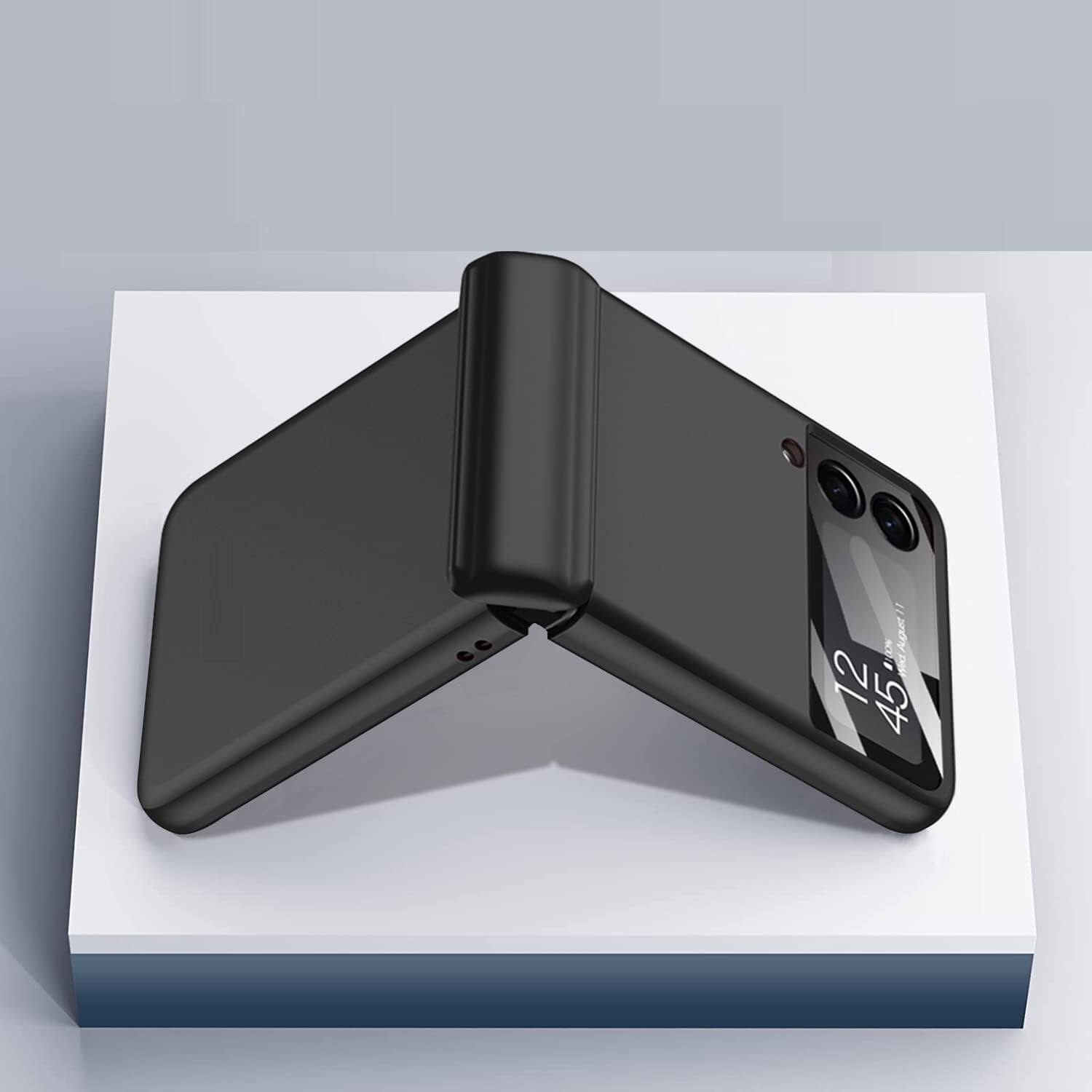 Alt View 13. SaharaCase - Full Body Case for Samsung Galaxy Z Flip4 - Black.