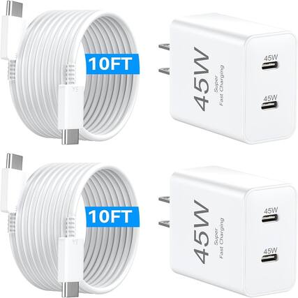 10FT 45W Super Fast Charging
45W
45W