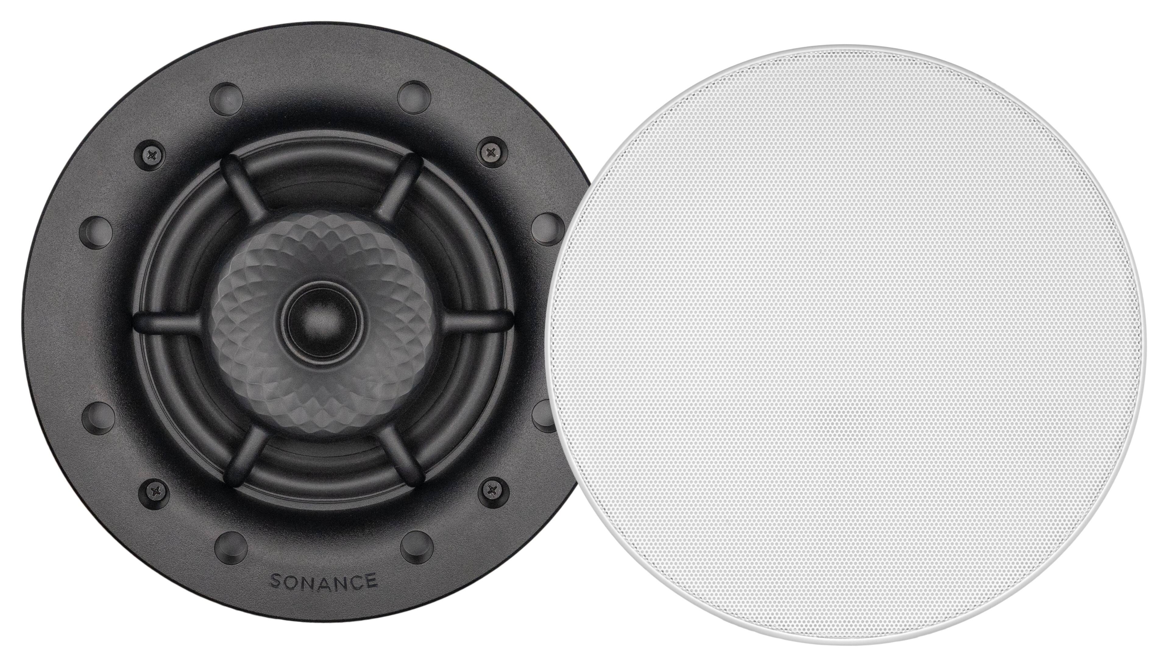 Sonance - VXXT6R SINGLE SPEAKER - Visual Experience Extreme 6-1/2" 2-Way Indoor/Outdoor In Ceiling Speaker (Each) - Paintable White