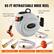 65 FT RETRACTABLE HOSE REEL, Frost- & Sun-proof 3-Layer PVC Hose, Frost- & Sun-proof PP Shell, Bracket, Brass Connector, 6.6 ft Lead-in Hose, Adjustable Lock