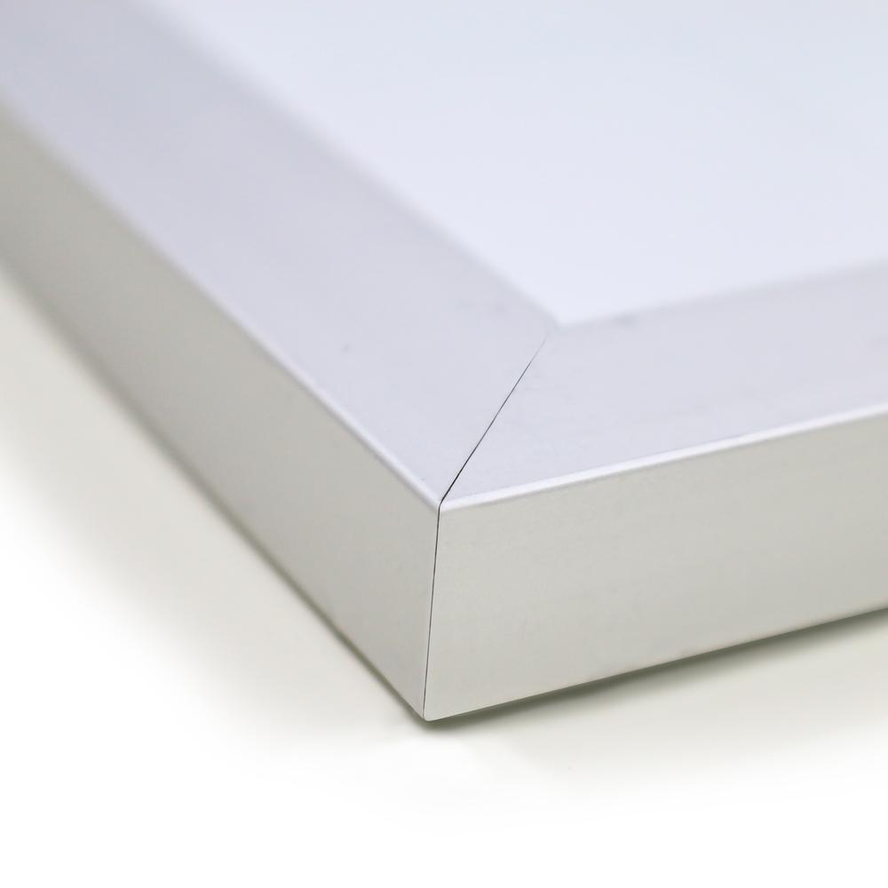 Alt View 1. Ghent - Ghent Magnetic Porcelain Whiteboard with Aluminum Frame, 2'H x 3'W.