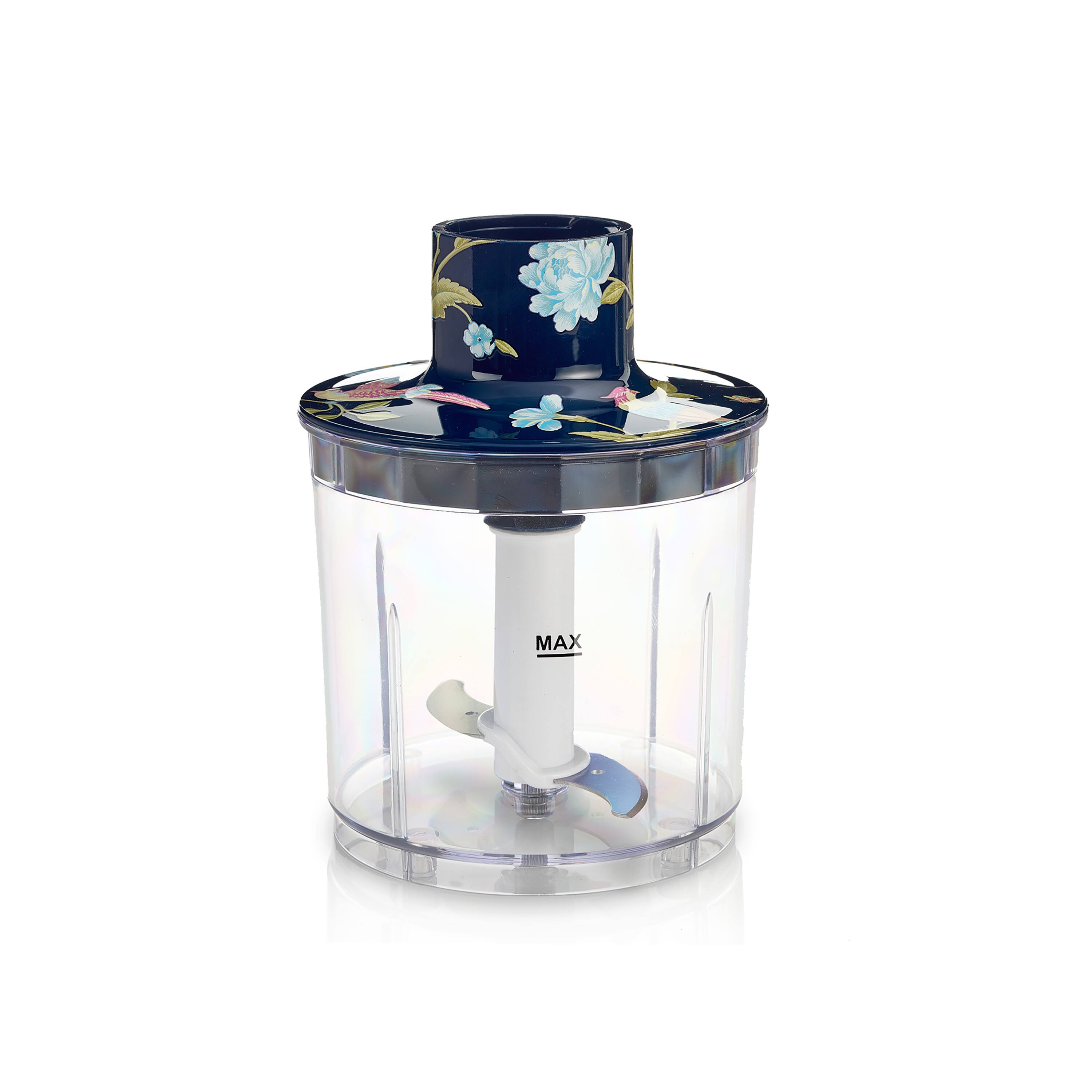 Alt View 1. Laura Ashley - 500-watt Hand Blender 4-in-1 Set - Elveden Navy.