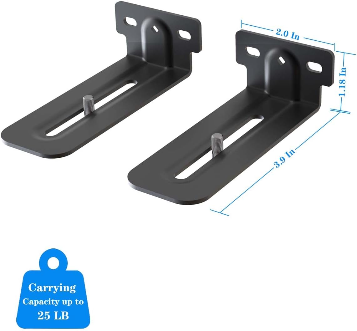 Carrying Capacity up to 25 LB

2.0 In  
1.18 In  
3.9 In