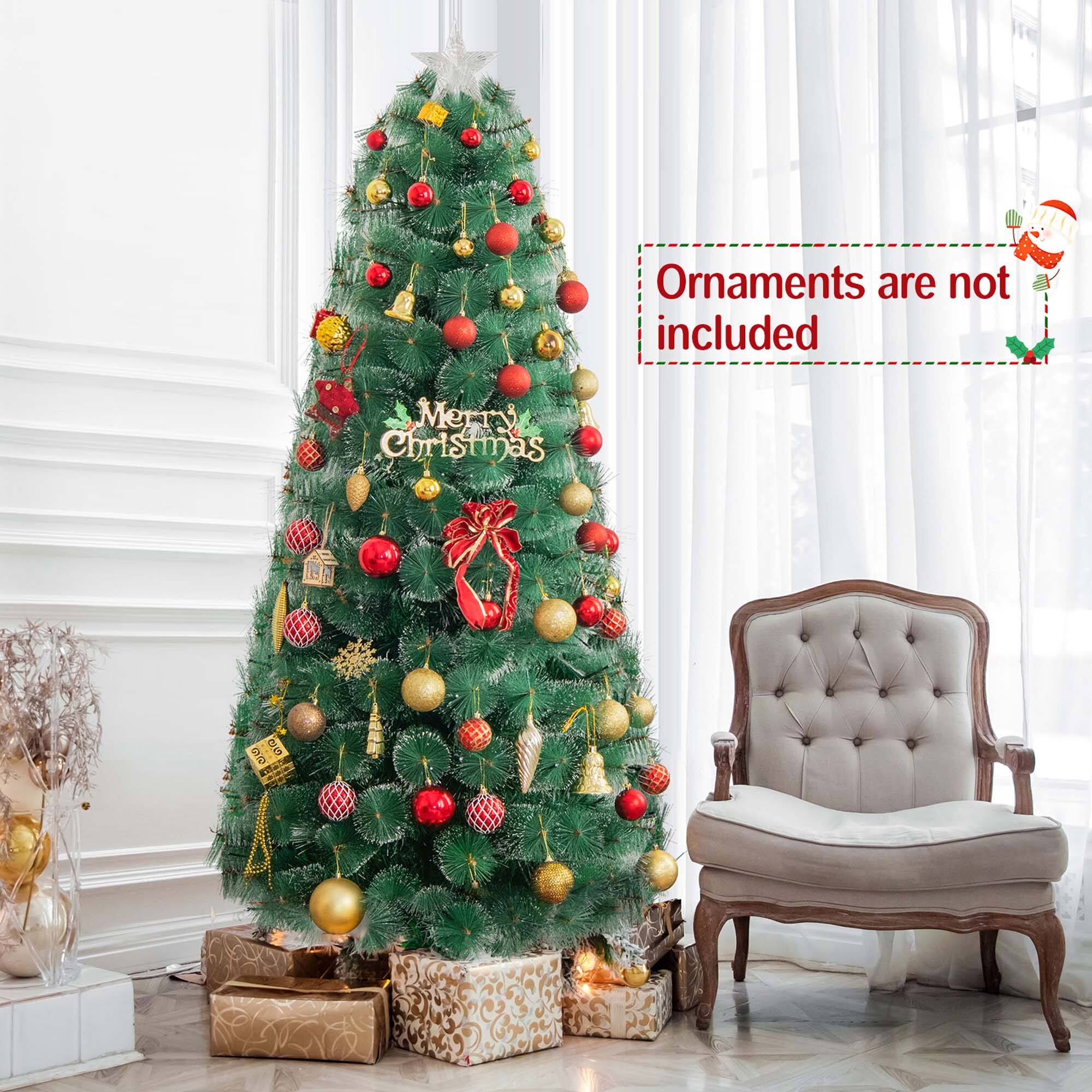 Ornaments are not included. Merry Christmas.