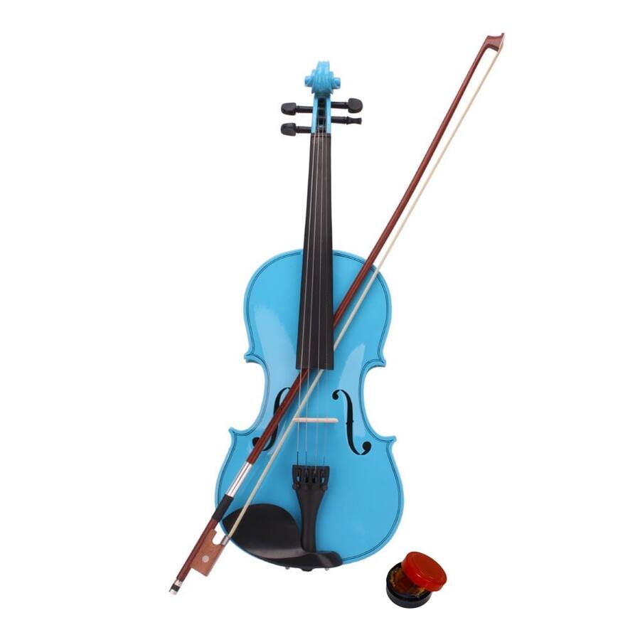 Home Collection 4/4 Size Student Acoustic Violin Fiddle with Case, Bow ...