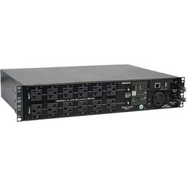 Tripp Lite - by Eaton PDU 2.9kW Single-Phase Switched Automatic Transfer Switch PDU 2 120V L5-30P Inputs 24 5-15/20R & 1 - Unknown