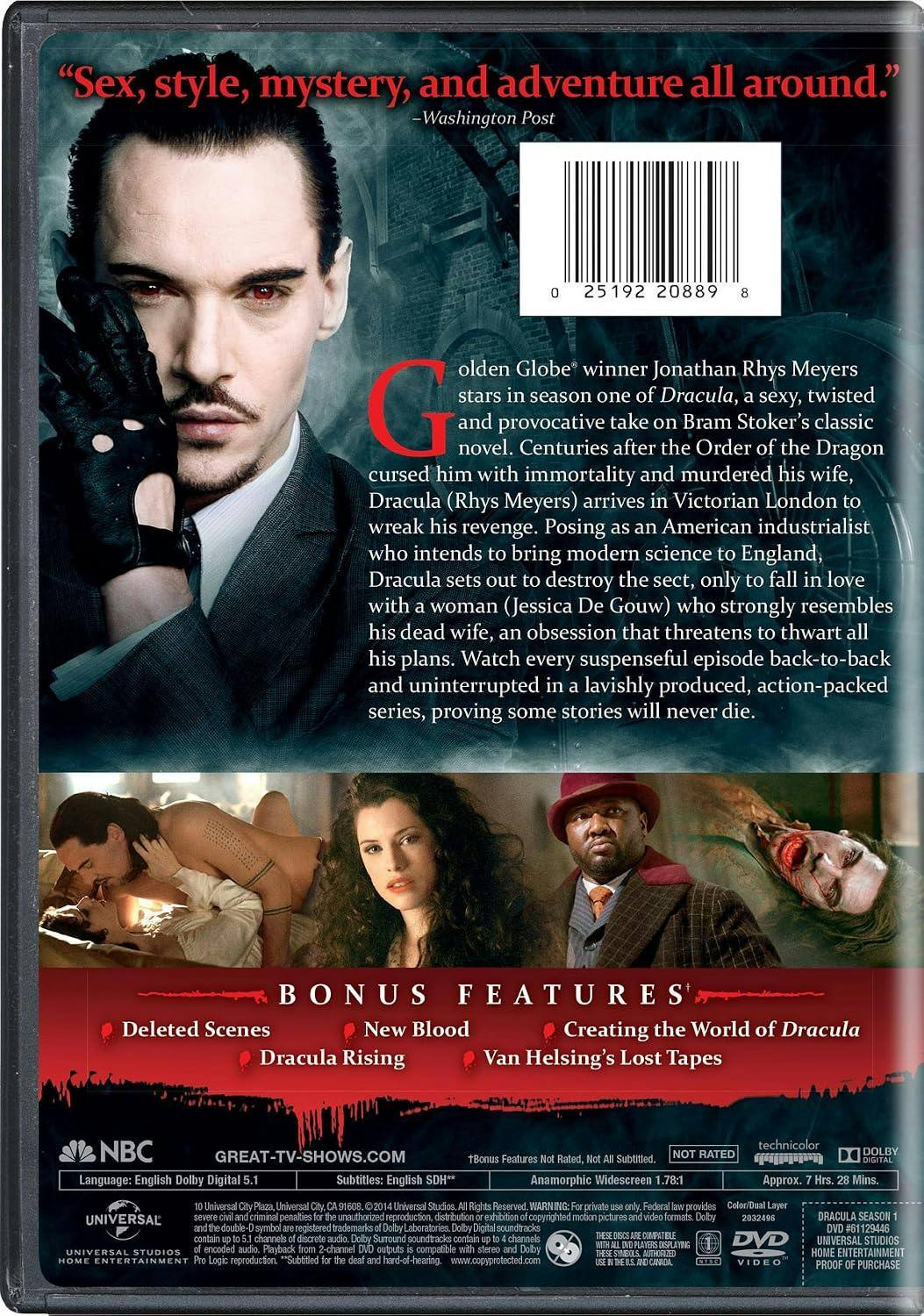 Back. Dracula: Season 1 [DVD].