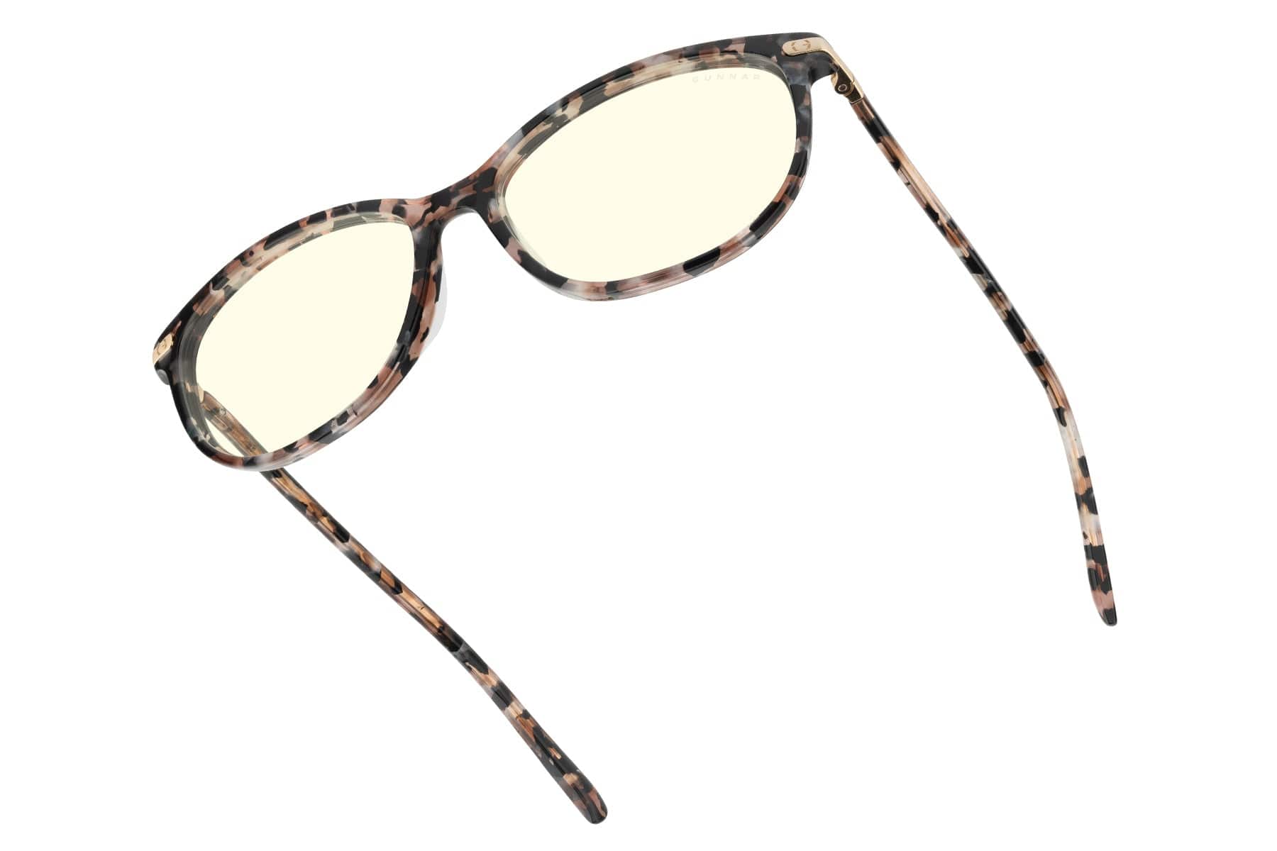 GUNNAR - Womens Computer Glasses - Ingrid, Clear Lens - Blue Light Blocking, Releive Dry Eye, Anti Glare - Pink Flower price history on PriceWatchPro