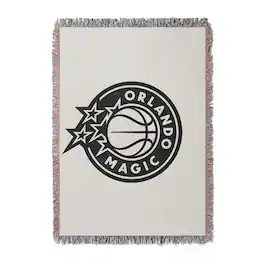 Chad & Jake - Orlando Magic Woven Blanket - White