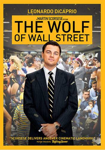 Front. The Wolf of Wall Street   - DVD.
