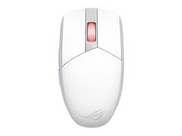 ASUS - ROG Strix Impact III Wireless - 57g, 36K DPI, Bluetooth/2.4GHz, 618hr Battery, Replaceable Switches - Wireless - White