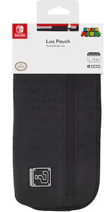 Case - HORI Lux Pouch - Mario: Officially Licensed by Nintendo - Multicolor
