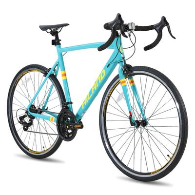 HILAND 700C Road Bike 14 Speed Aluminum Alloy Frame Road Bicycle HILAND 700C Road Bike 14 Speed Aluminum Alloy Frame Road Bicycle