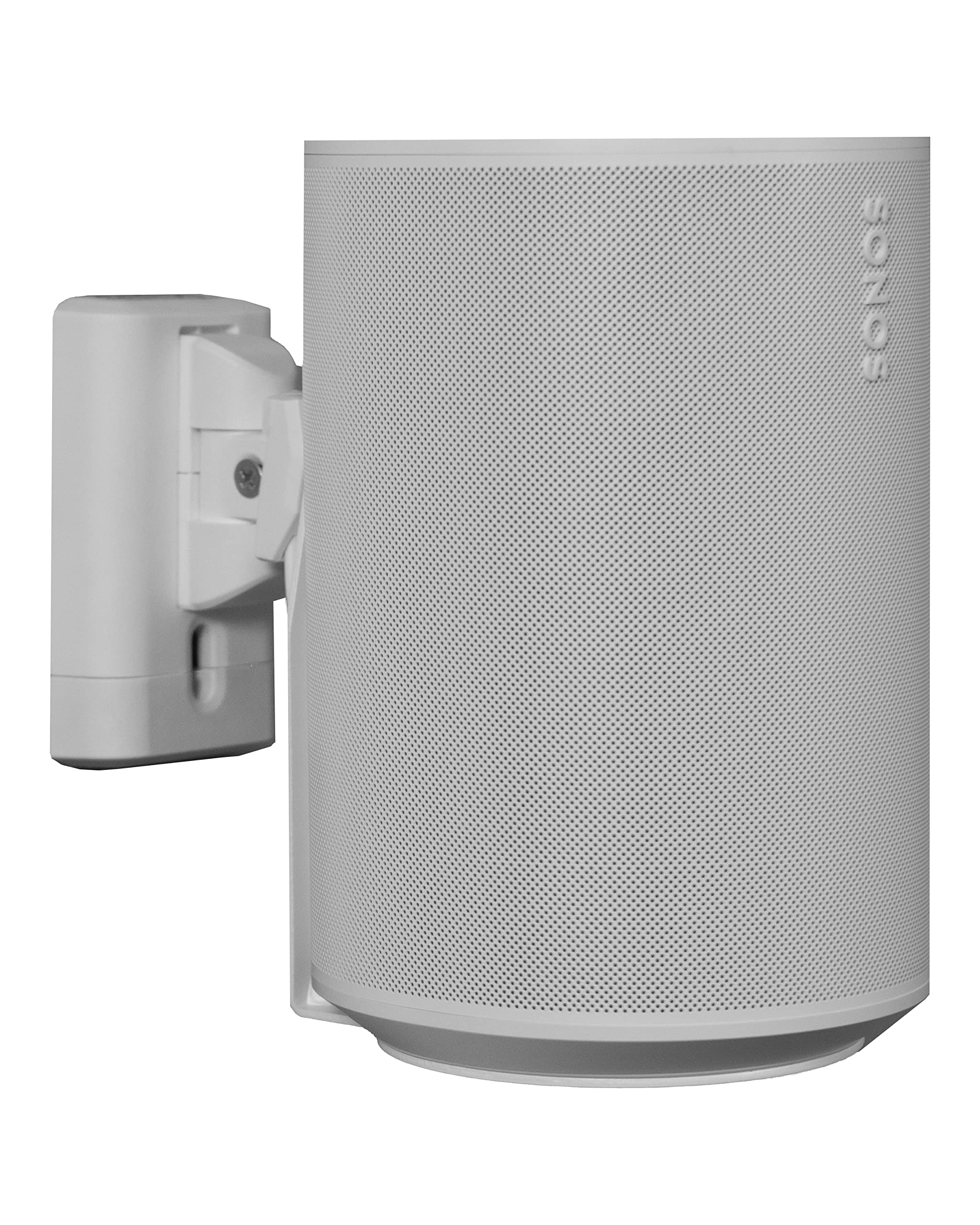 Alt View 6. Sanus - Adjustable Speaker Wall Mount for Sonos Era 100 - Single - White.