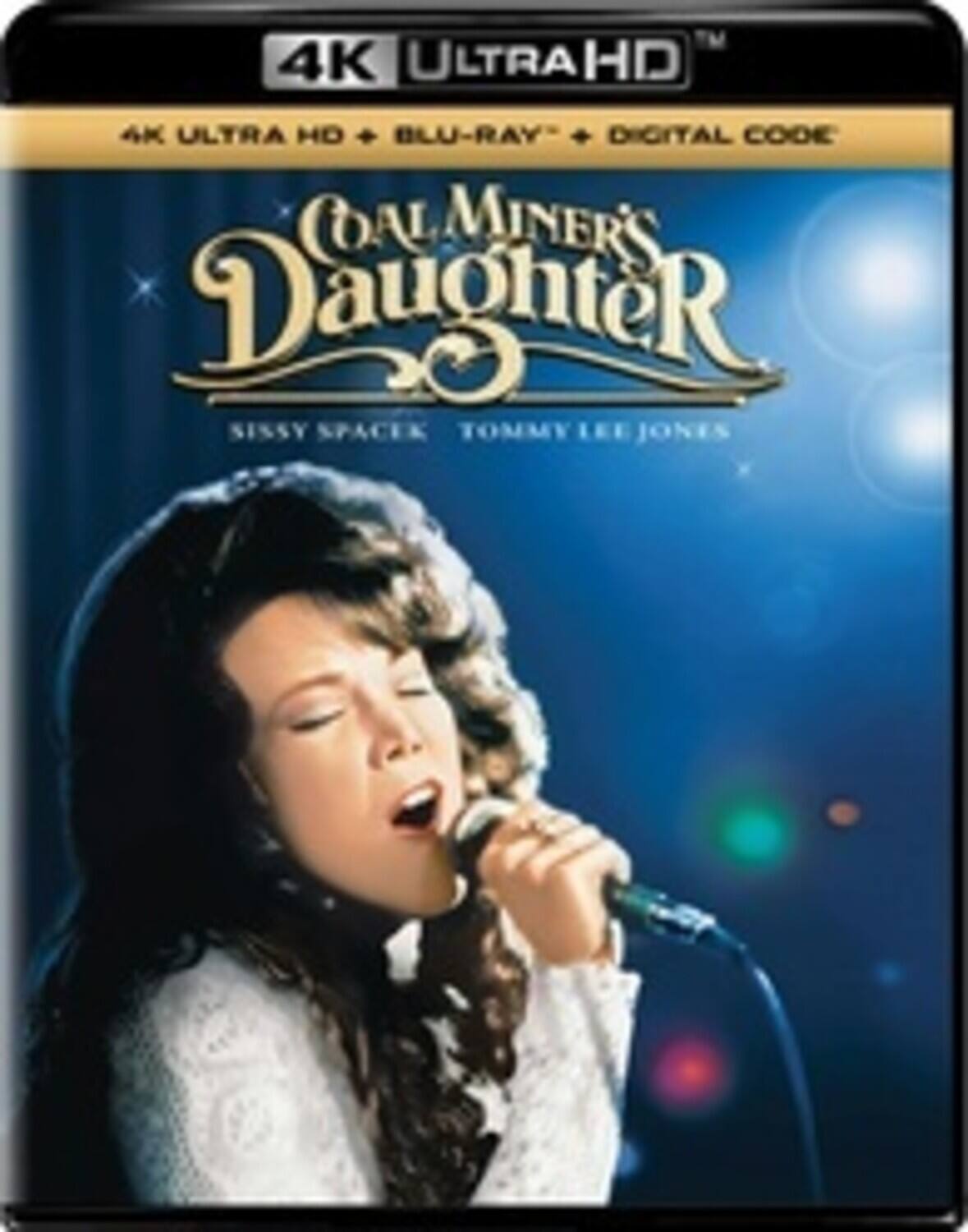Front. Coal Miner's Daughter   - 4K Blu-Ray.