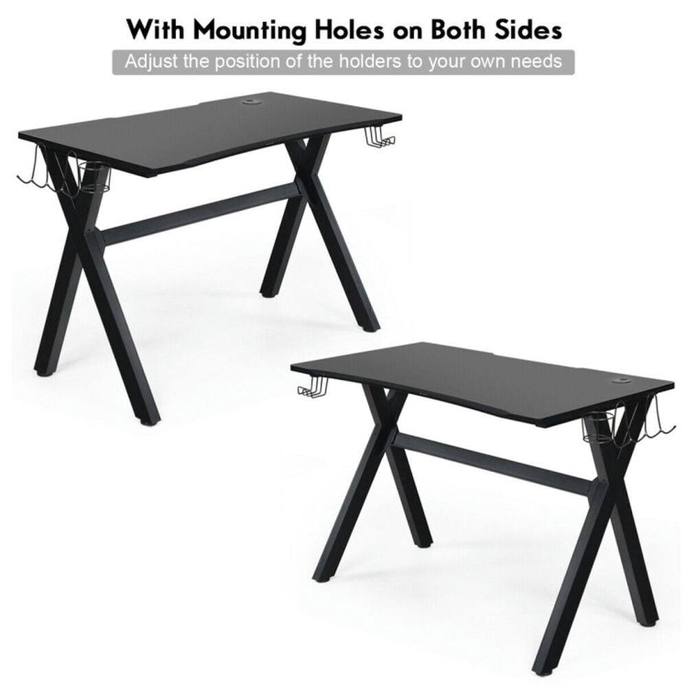 With Mounting Holes on Both Sides  
Adjust the position of the holders to your own needs
