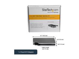 StarTech.com - USB-C Multiport Adapter - VGA, HDMI, Mini DP, DVI - Aluminum - Space Gray